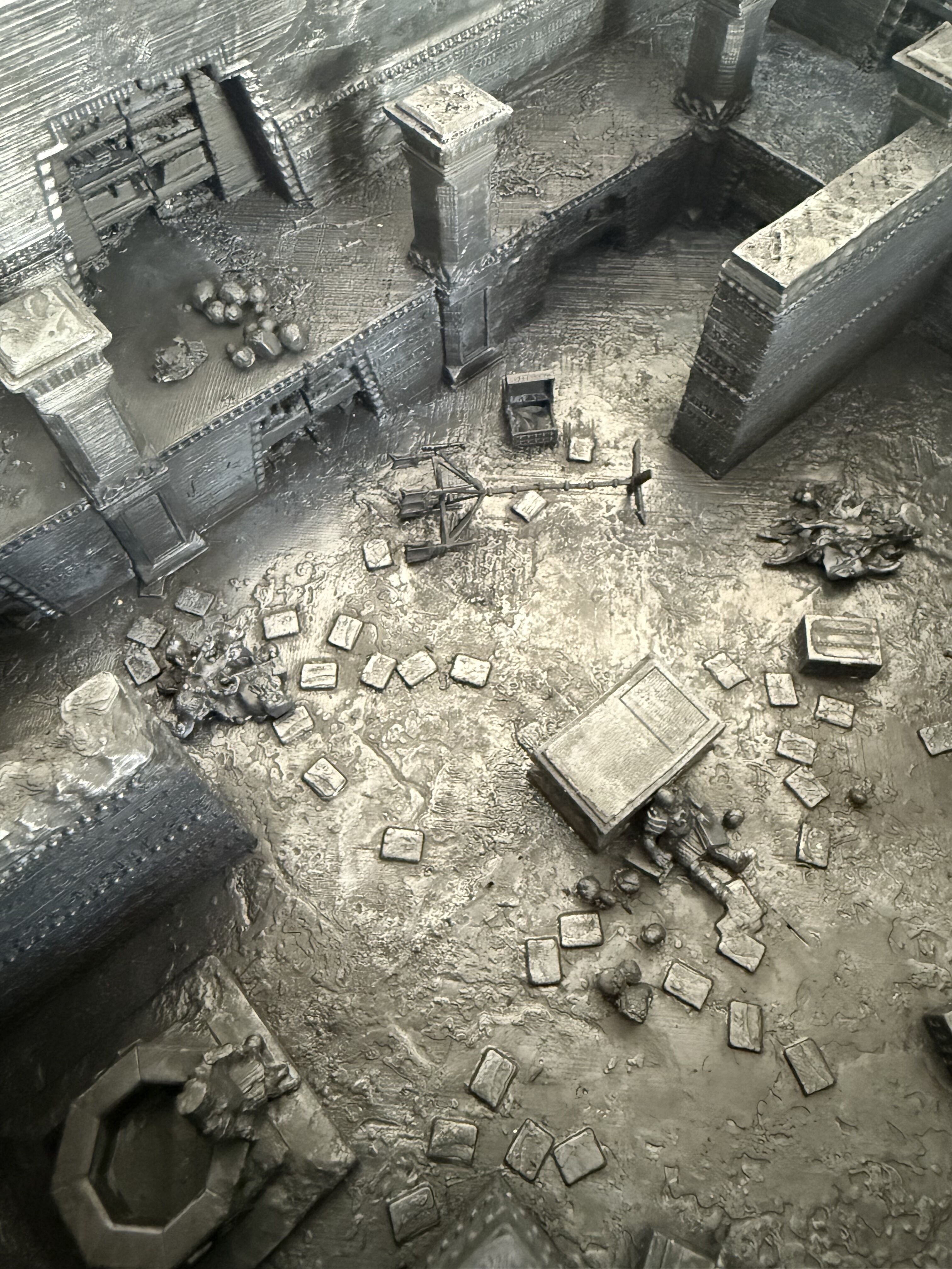 Balins Tomb Complete Diorama Set at Wargaming Scale 3D print model_23