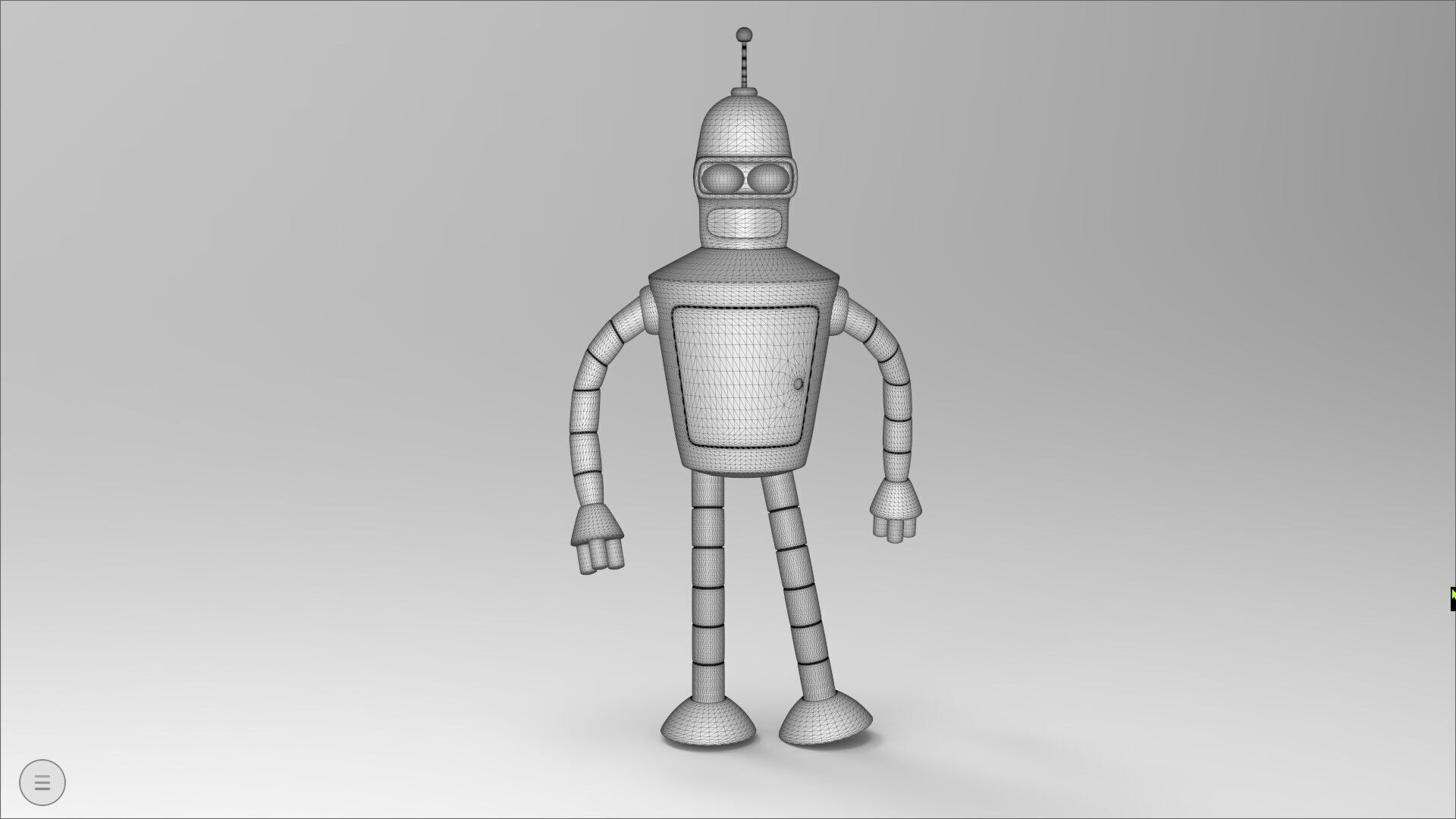 Bender 3D model_3