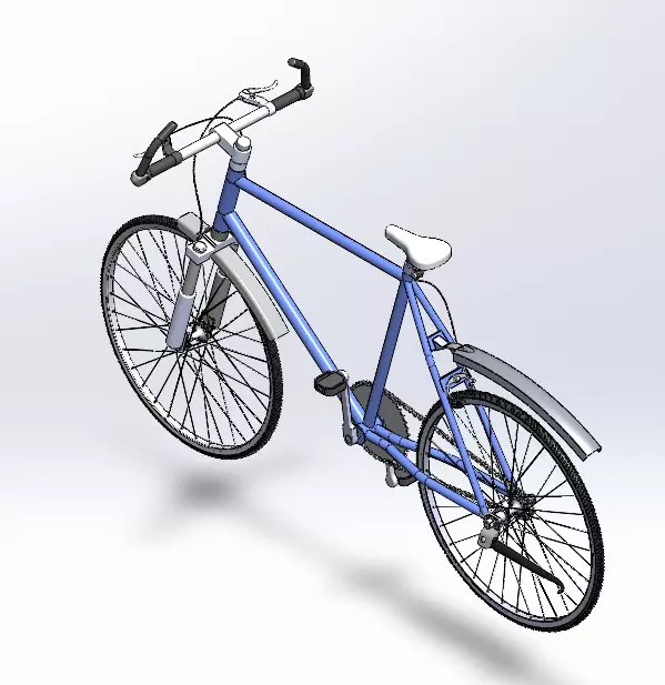 mountain cycling 3D print model