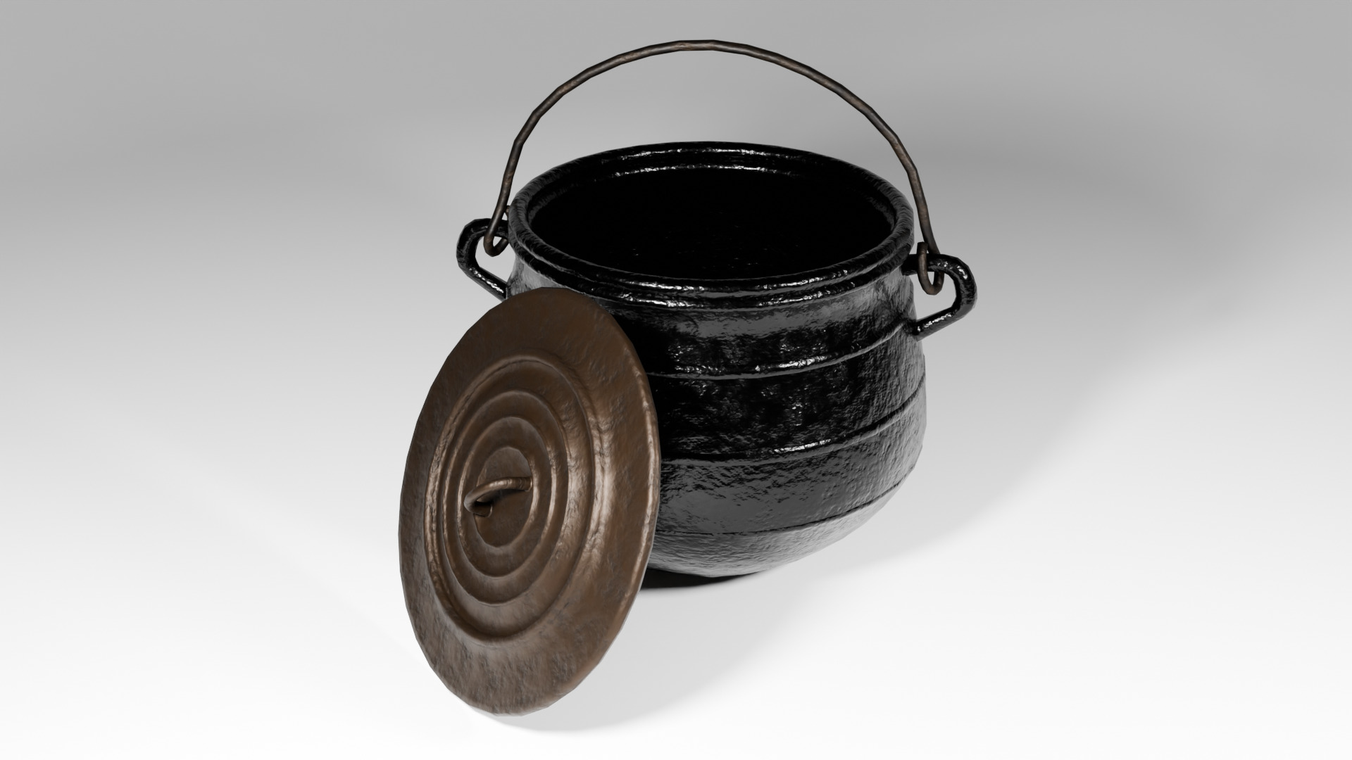 Alchemy Medieval Magic Props Pack Game Ready Stylized Assets Low-poly 3D model_9