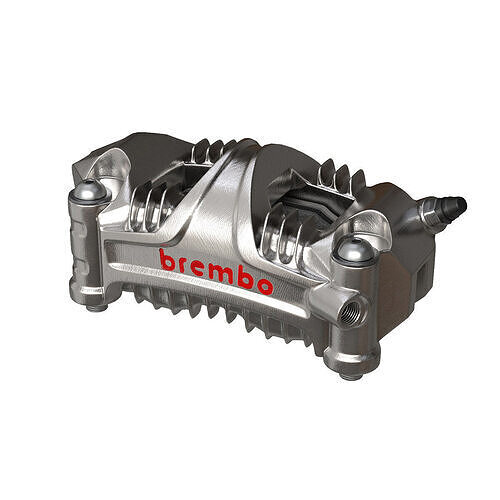Brembo front Brake caliper Low-poly 3D model