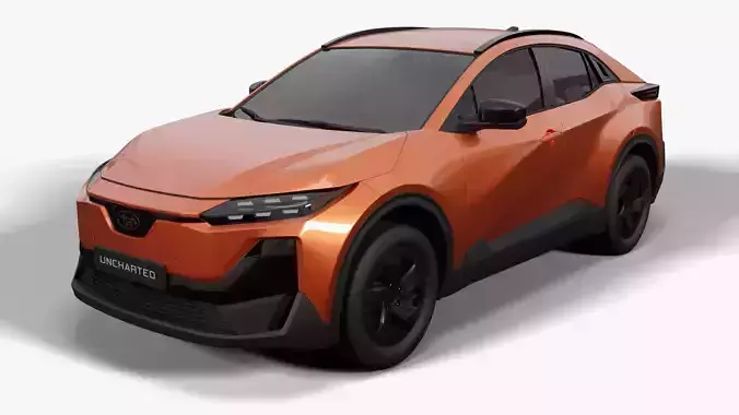 Subaru Uncharted 2026 EV SUV 3D model