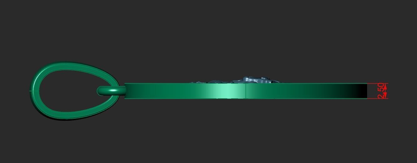 THE UASTYRDZHI PENDANT IS THE OSSETIAN SAINT GEORGE 3D print model_3