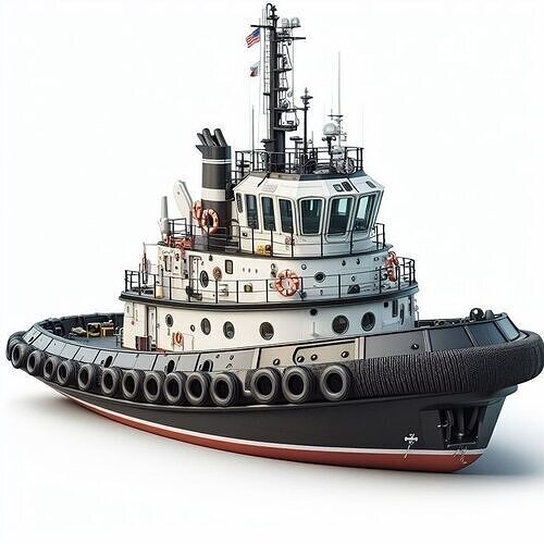 Tugboat 3D print model