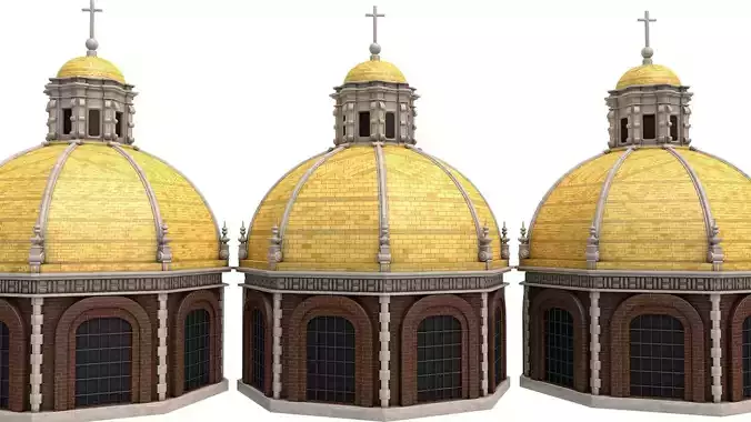 Basilica of Our Lady of Guadalupe 3D model
