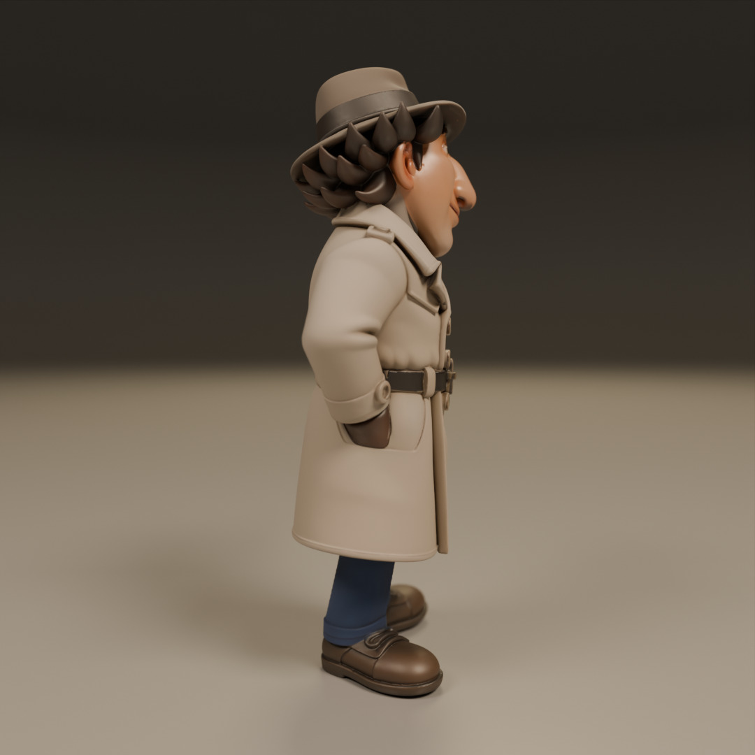 Inspector Gadget 3D print model_1