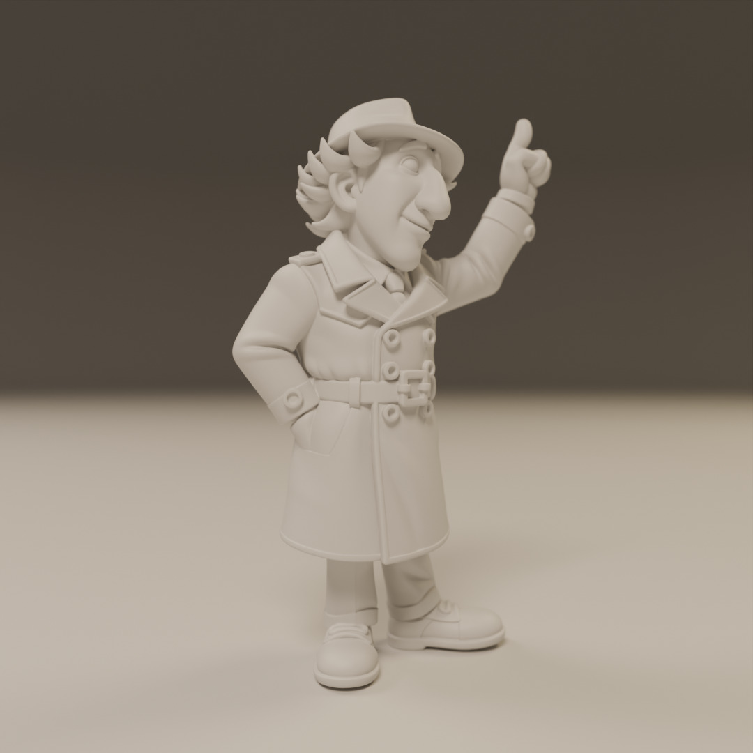 Inspector Gadget 3D print model_12
