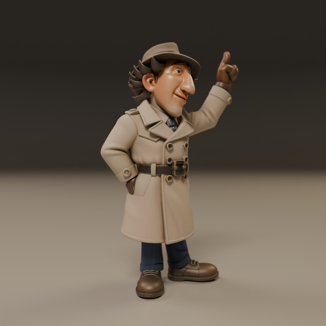 Inspector Gadget 3D print model_4