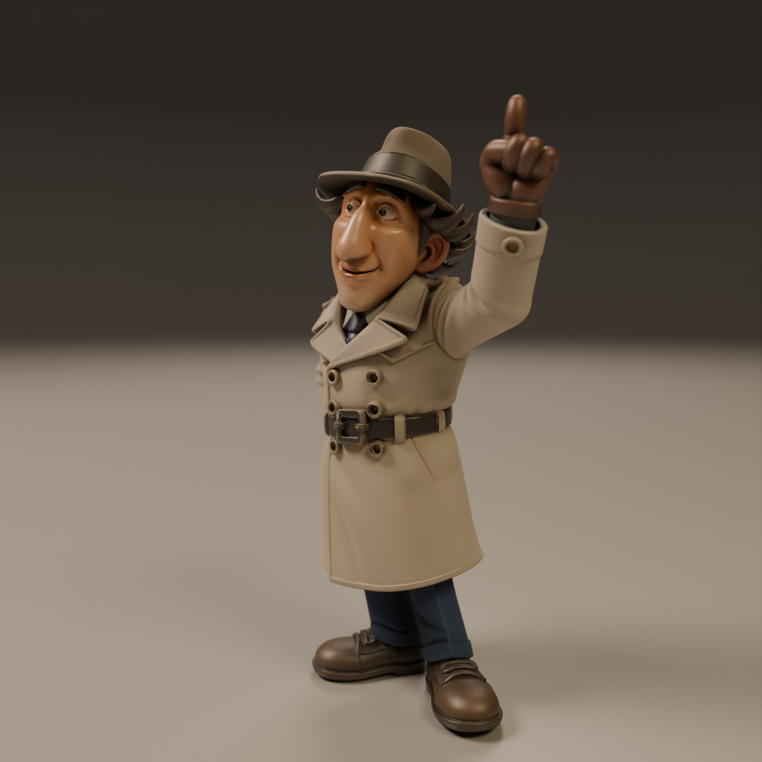 Inspector Gadget 3D print model_5