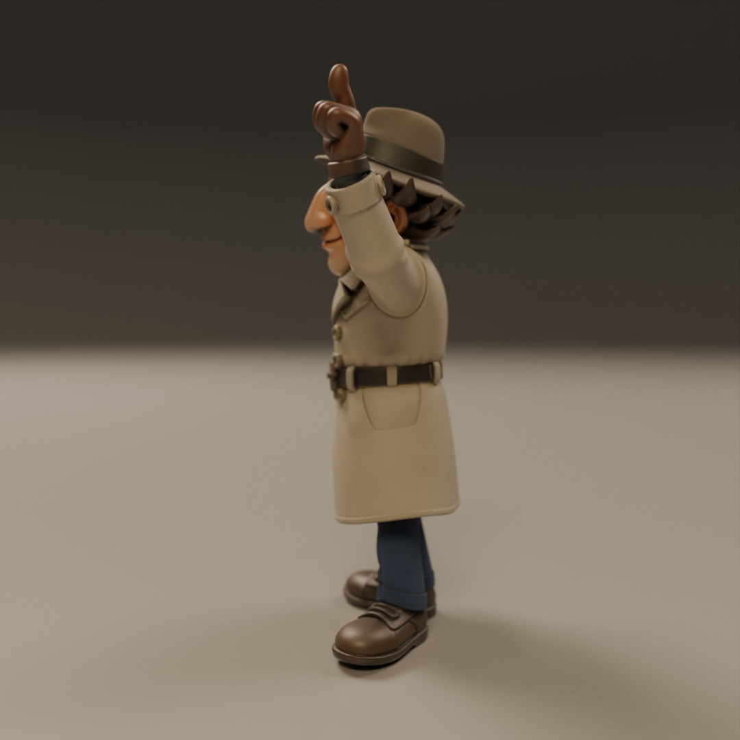 Inspector Gadget 3D print model_2