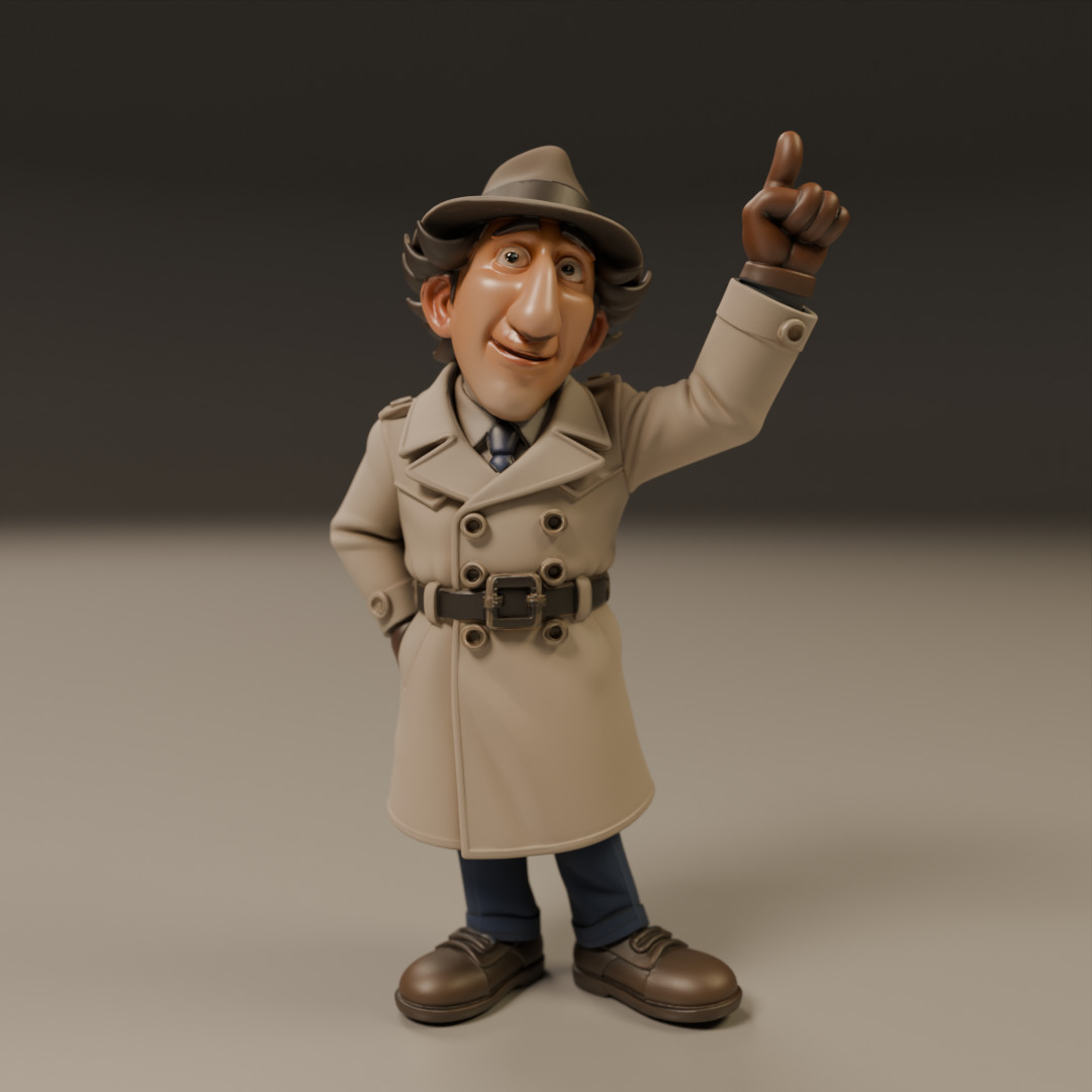 Inspector Gadget 3D print model_8