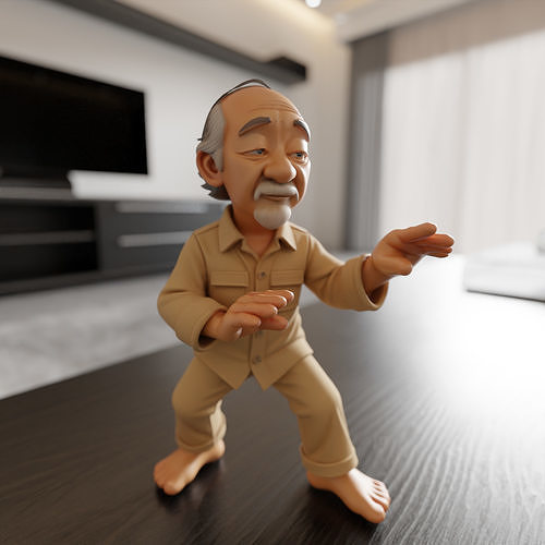 Miyagi 3D print model