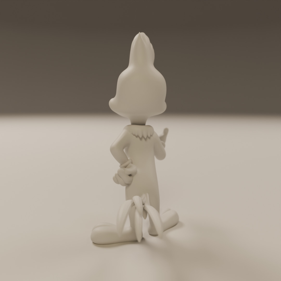 Woody Woodpecker 3D print model_2