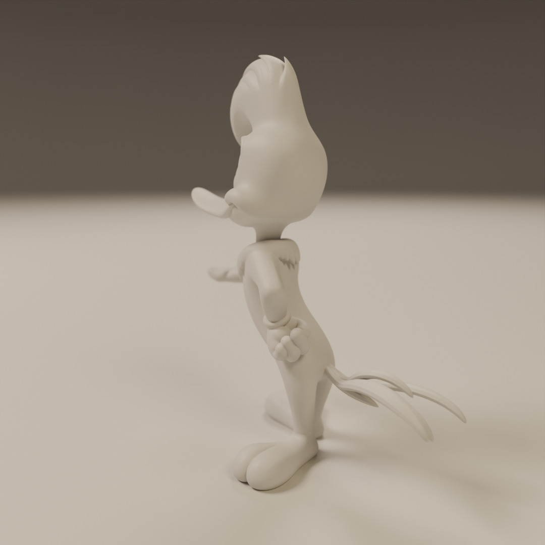 Woody Woodpecker 3D print model_5