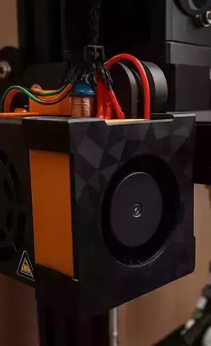 Enhanced Cooling Duct for Creality Ender 3 3D print model