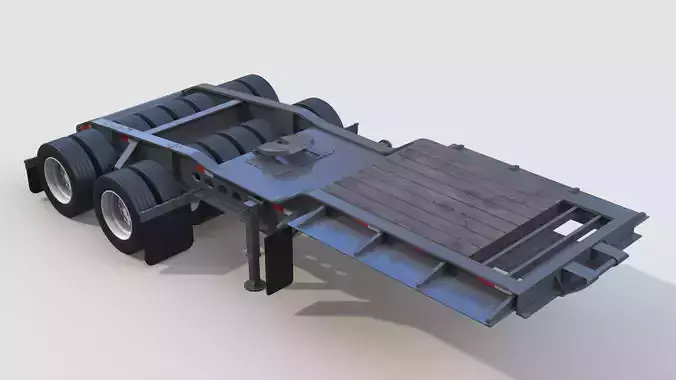 16 Wheel Oilfield Jeep Trailer