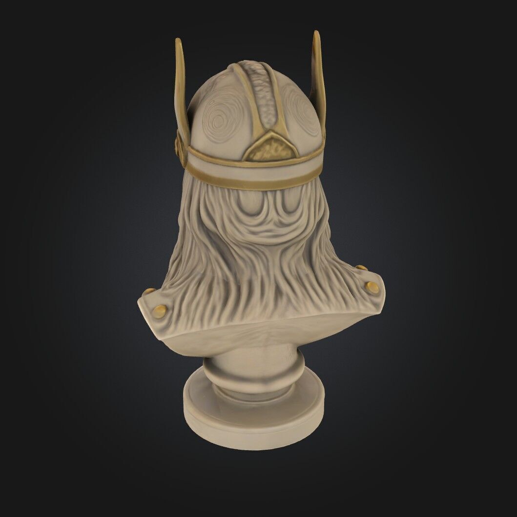Thor Bust High Quality 3D print model_2