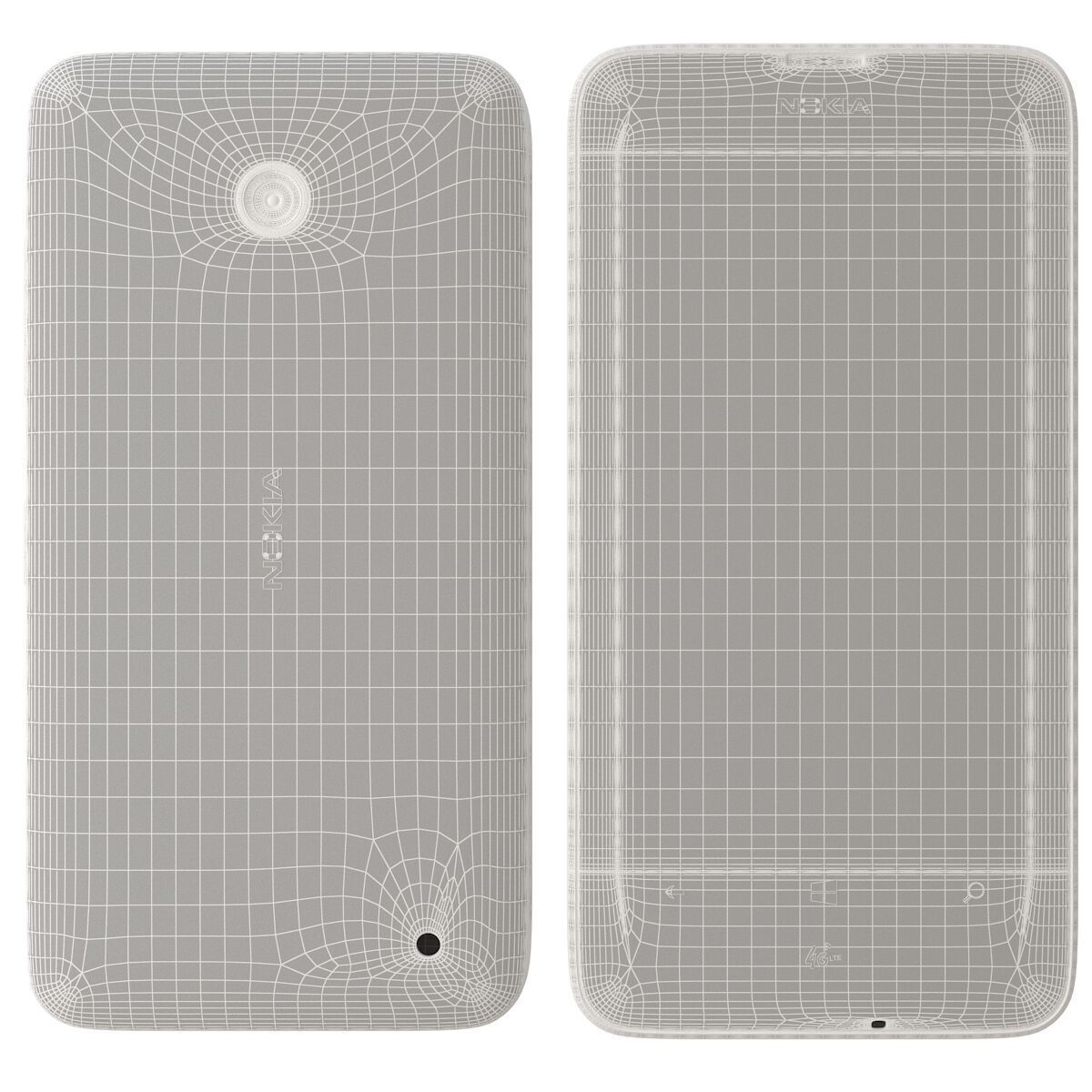 Nokia Lumia 638 Black 3D model_10