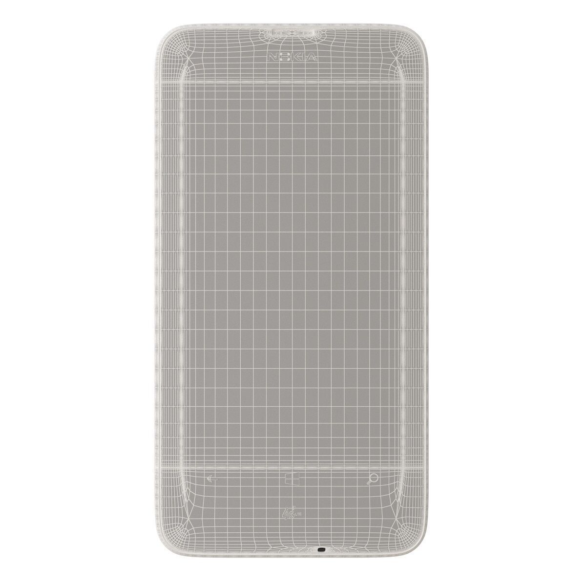 Nokia Lumia 638 Orange 3D model_11