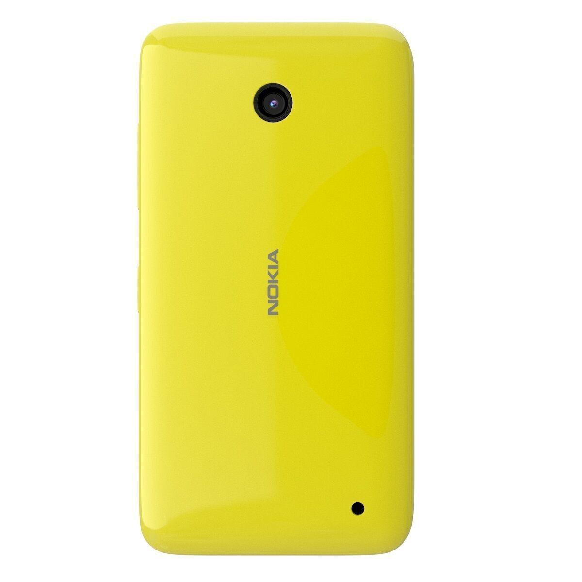 Nokia Lumia 638 Yellow 3D model_4