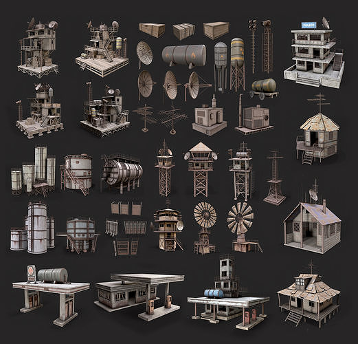 Post Apo Environment Builder Collection 
