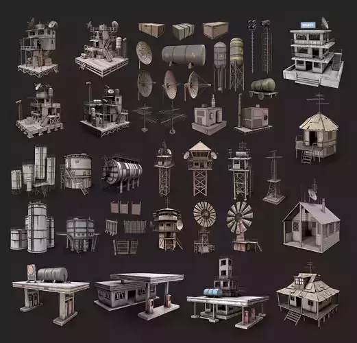 Post Apo Environment Builder Collection 