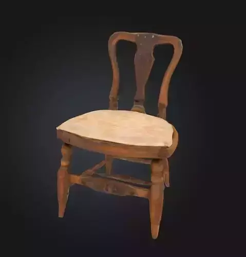old vintage wooden chair decor furniture