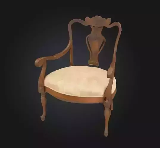 old vintage wooden chair decor furniture