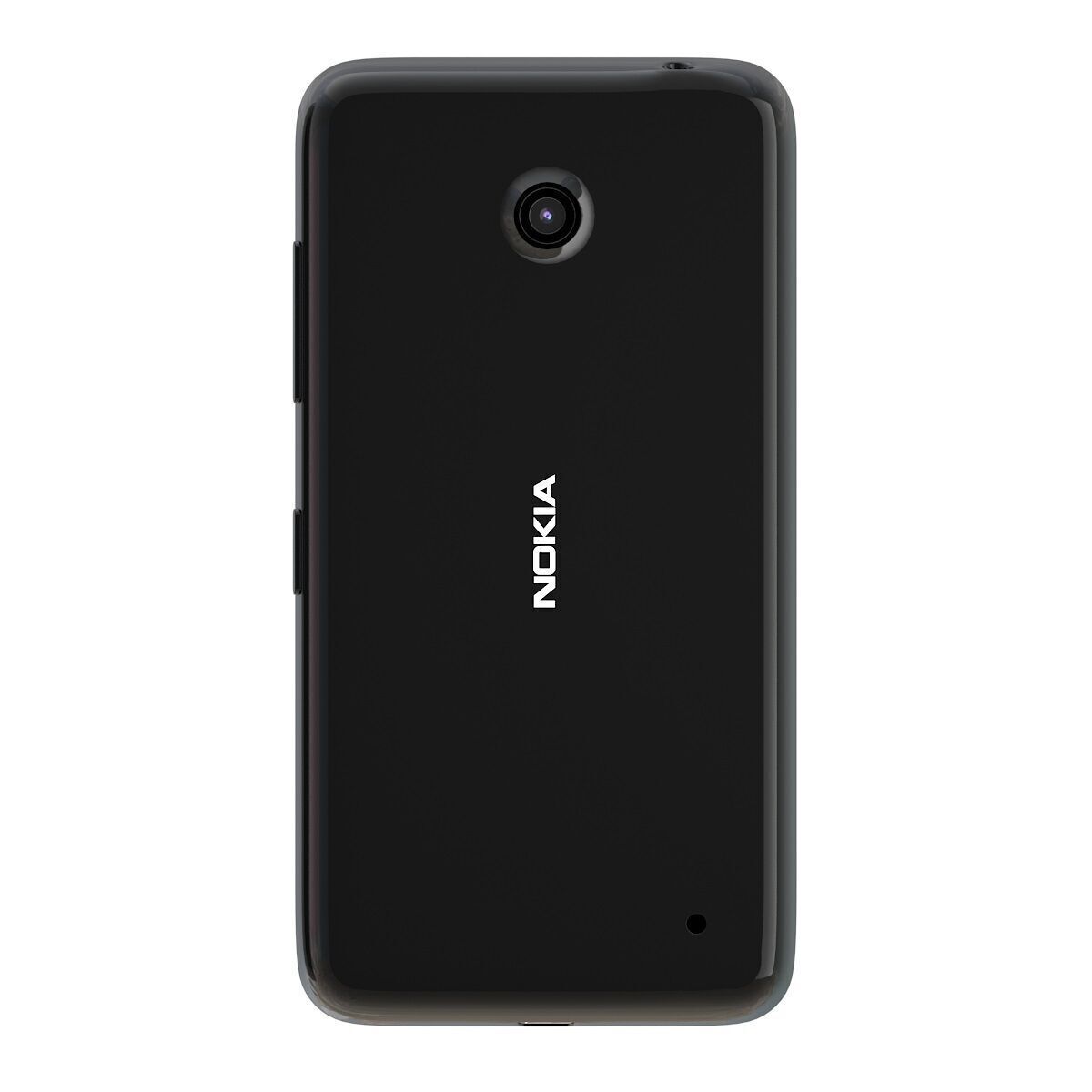 Nokia Lumia 630 black 3D model_4