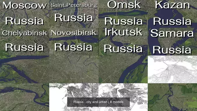 Russia - city and urban