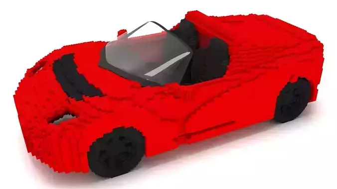 Lego Tesla Roadster