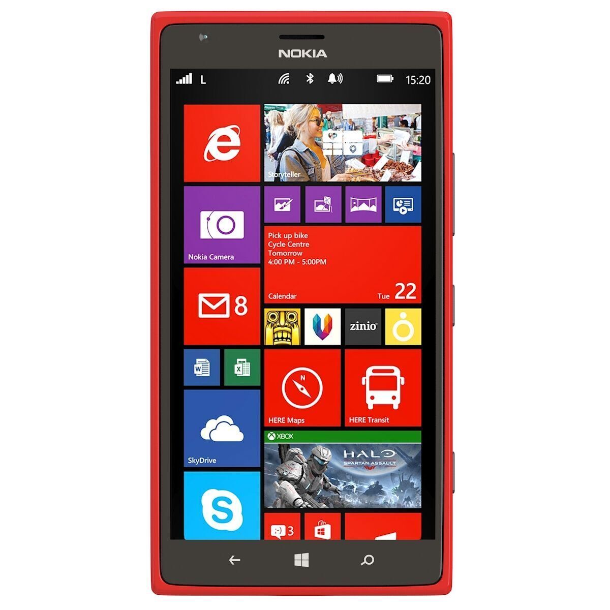 Nokia Lumia 1520 all color 3D model_6