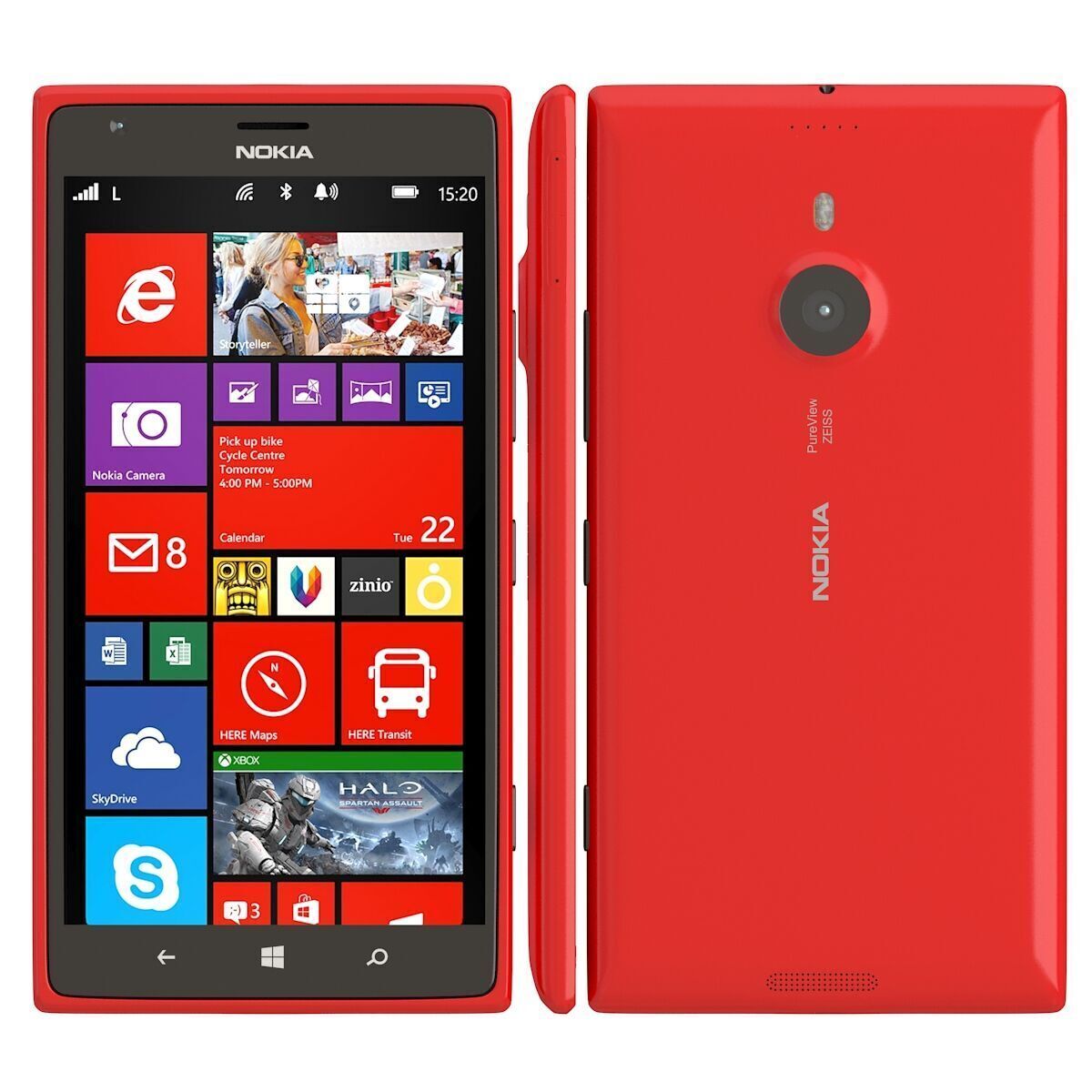 Nokia Lumia 1520 all color 3D model_5