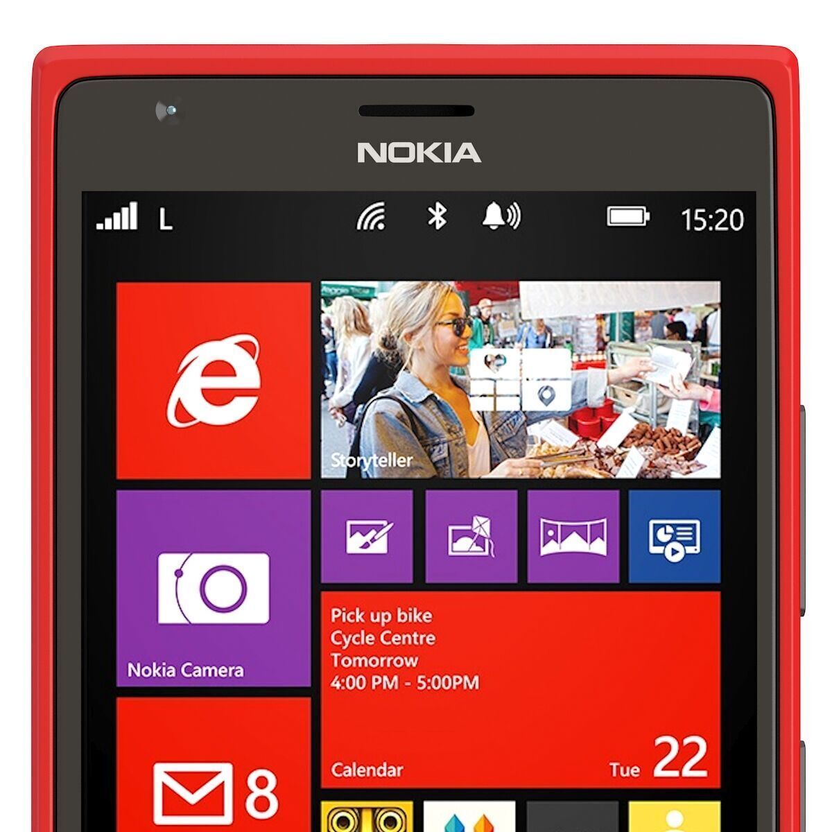 Nokia Lumia 1520 all color 3D model_7