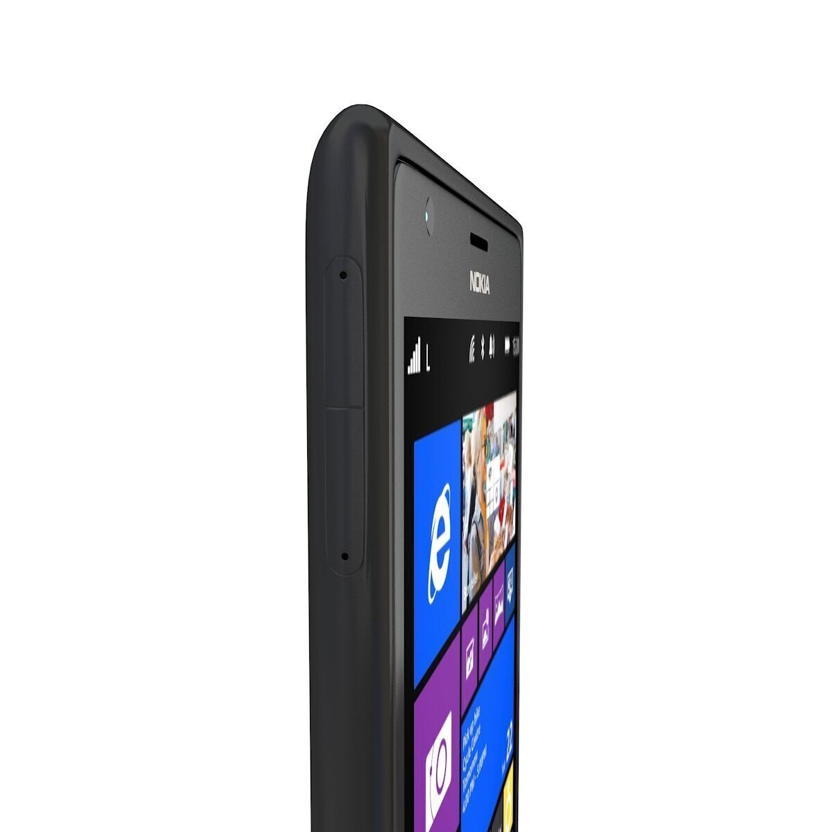 Nokia lumia 1520 black 3D model_8
