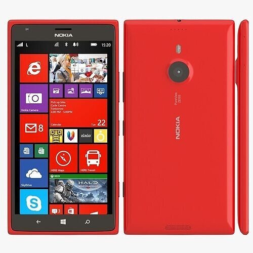 Nokia Lumia 1520 red 3D model