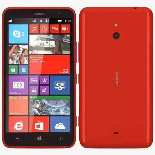 Nokia Lumia 1320 red