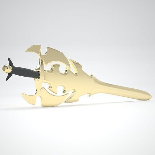 Sword of Darkness Gold 3D model