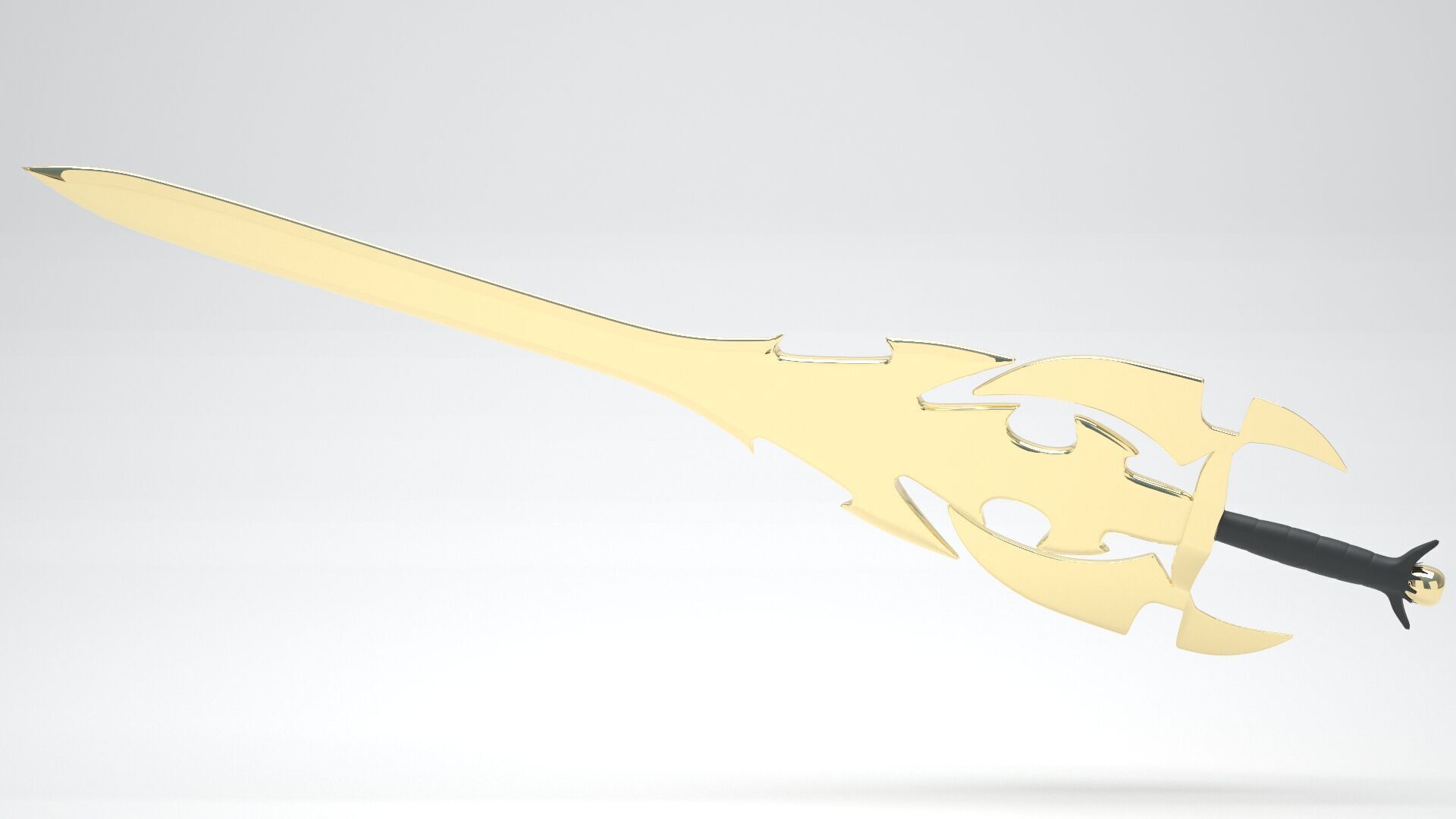 Sword of Darkness Gold 3D model_6