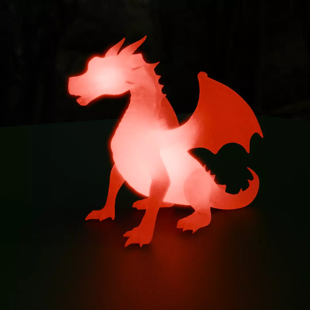 Dragon Indirect Lighting 3D model