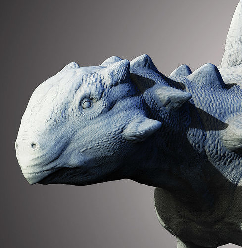 Euoplocephalus tutus Fortified Giant of the Late Cretaceous 3D print model