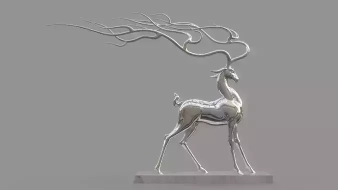 Deer Sculpture