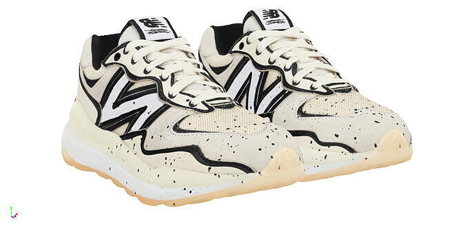 Joshua video x New Balance 5740 Low-poly 3D model
