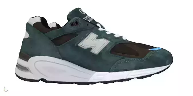 MADNESS x New Balance 990 v2 Low-poly 3D model