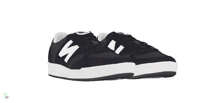 New Balance 300 sneaker Low-poly 3D model