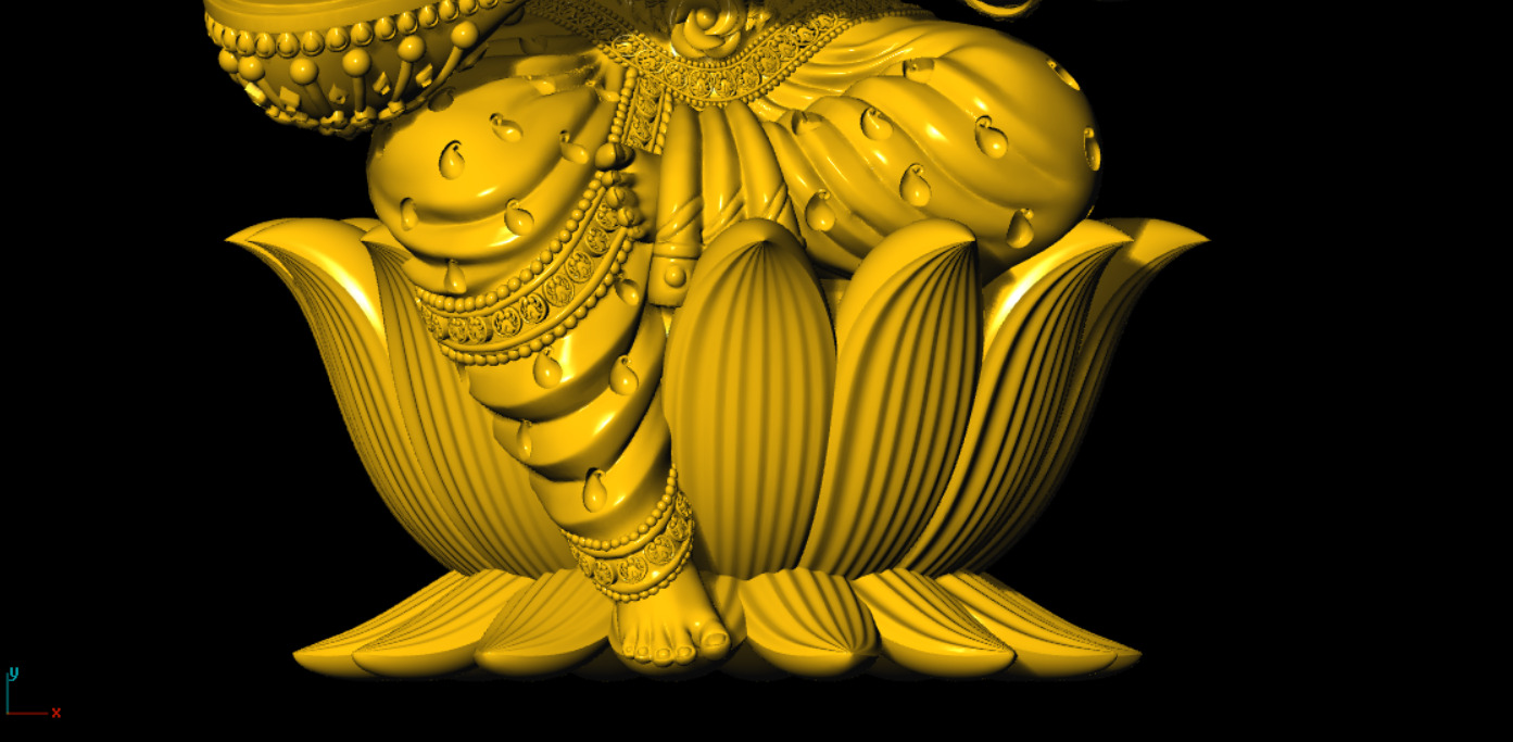 SARASWATI 3D MODEL 3D print model_13