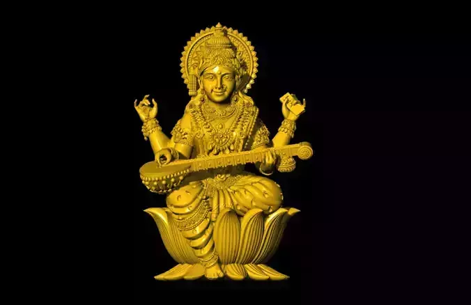 SARASWATI 3D MODEL