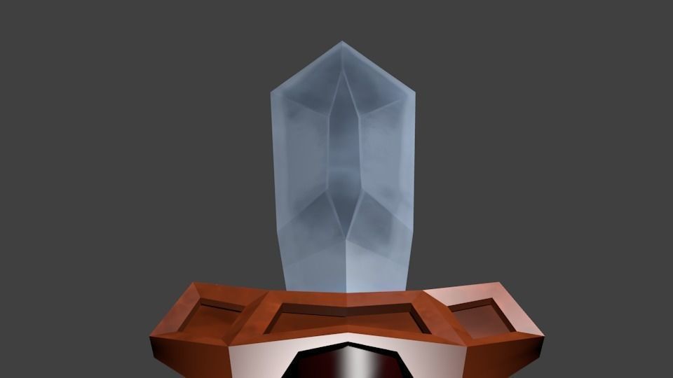 Fantasy Dagger - Low Poly Low-poly 3D model_6