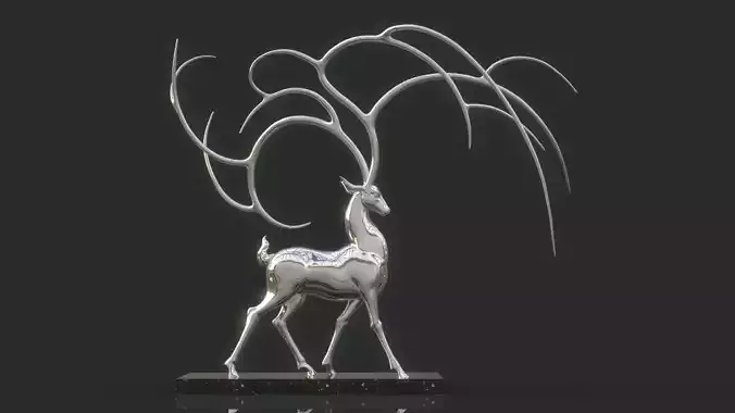 Deer Sculpture