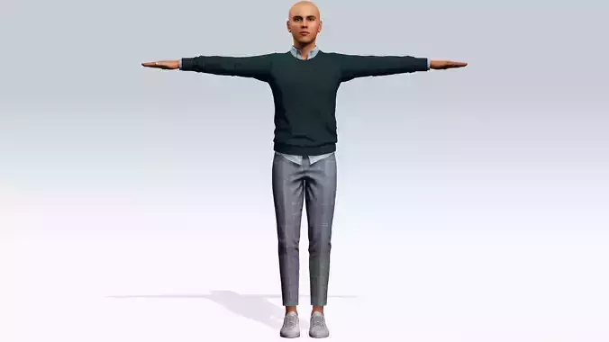Adam 3d Model